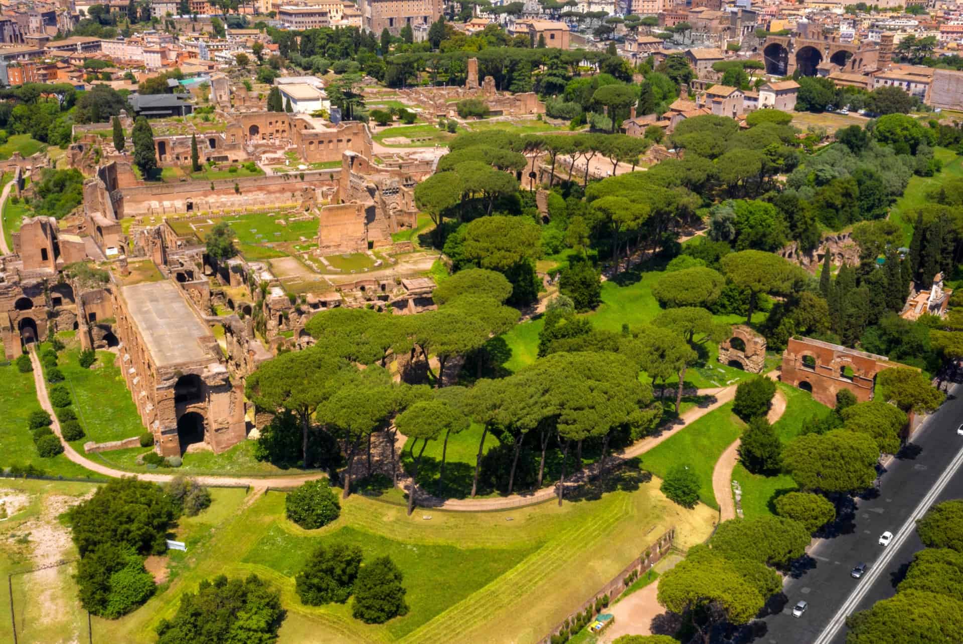 mont palatin vue aerienne mont palatin vue aerienne